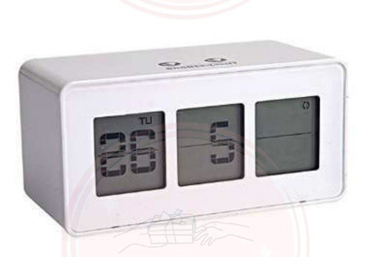 See-through Table Clock