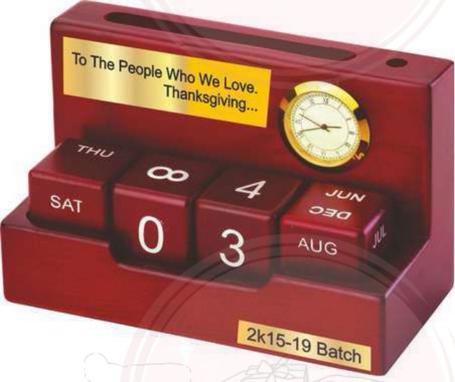 Cube Calendar + Clock