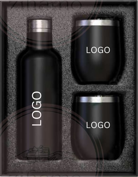 Wine Tumbler Bottle Set