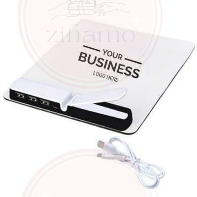 Mouse Pad with USB Hub