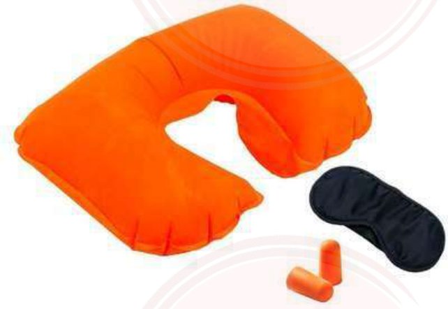 Neck Pillow + Eye Mask