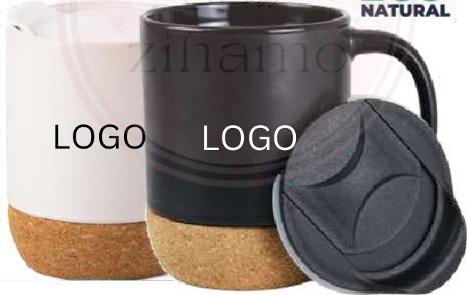 Ceramic Mug, Cork Base